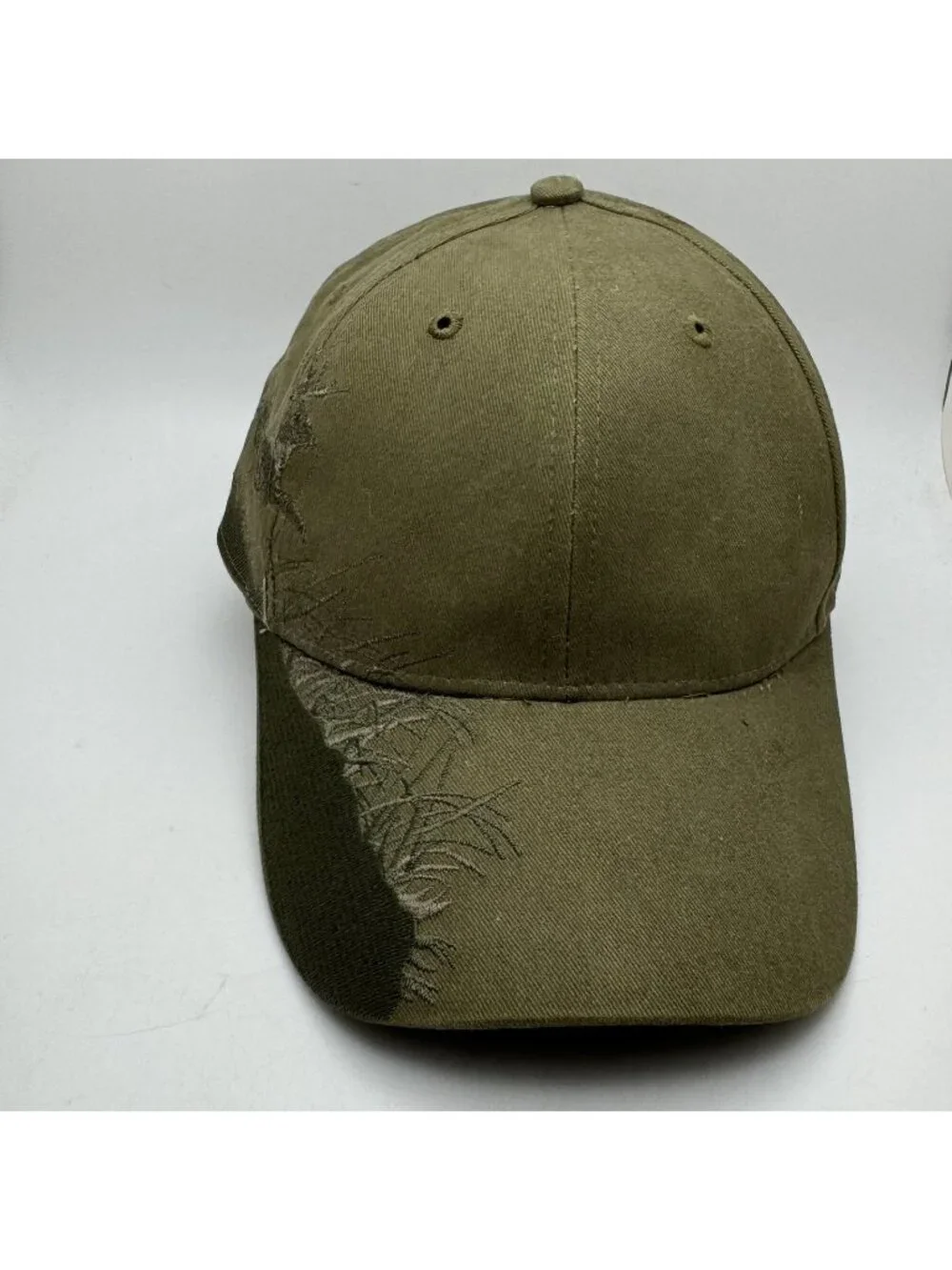 Dri Duck Baseball Cap Hat Wildlife Traders Men's Olive Green Deer Hunting